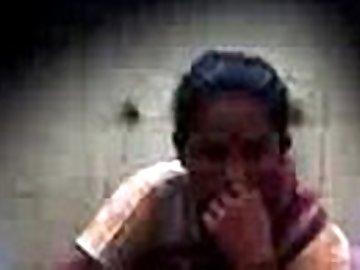 Tamil maid in bathroom