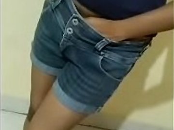 Sexy indian wife in hot pants